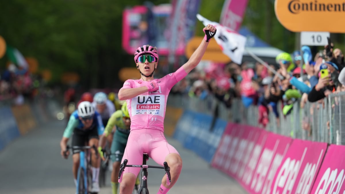 Pogačar se olvida del Tour de Francia para honrar al Giro de Italia